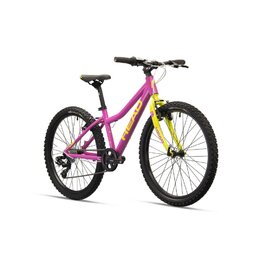 Dětské dívčí kolo HEAD Lauren 1.0 24" (pink-yellow) 2024 S-RIDE 1x8  Dětské dívčí kolo HEAD Lauren 1.0 24" (pink-yellow) 2024 S-RIDE 1x8