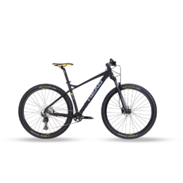 Horské kolo HEAD X-Rubi 3.0 29" bkmatt/yellow 2025 DEORE 1x12, vzduchová vidlice Rock Shox s lock outem  Horské kolo HEAD X-Rubi 3.0 29" bkmatt/yellow 2025 DEORE 1x12, vzduchová vidlice Rock Shox s lock outem