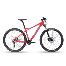 Horské kolo HEAD X-Rubi 2.0 29" redmatt 2025 DEORE - DEORE 2x10, vzduchová vidlice s lock outem   Horské kolo HEAD X-Rubi 2.0 29" redmatt 2025 DEORE - DEORE 2x10, vzduchová vidlice s lock outem