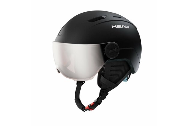 lyžařská helma se štítem MOJO VISOR BLACK