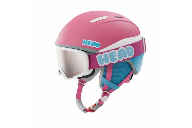 lyžařská helma MAJA SET PINK/BLUE lyžařská helma MAJA SET PINK/BLUE