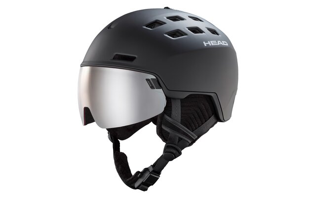 lyžařská helma RADAR BLACK