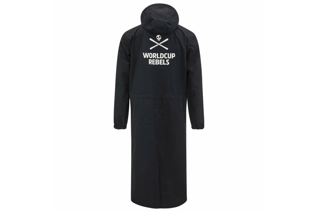 HEAD RACE Raincoat black - pláštěnka juniorská 2024/2025