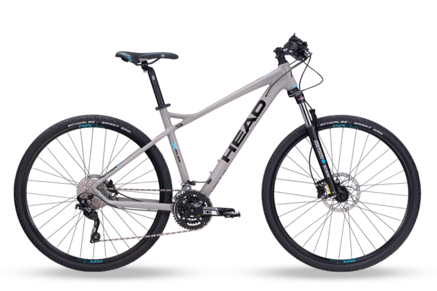 Krosové kolo HEAD X-Rubi CROSS 28" greymatt/blue 2023 DEORE - DEORE 3x10, vidlice s lock outem  