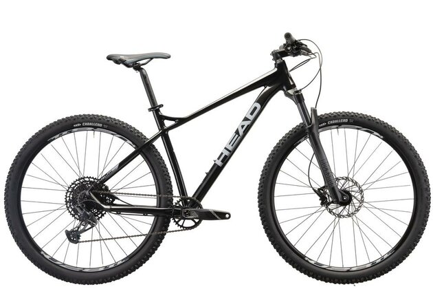 Horské kolo HEAD X-Rubi 5.0 29" bk/grey 2025 SRAM 1x12, vzduchová vidlice Rock Shox s lock outem, 12,7 kg 
