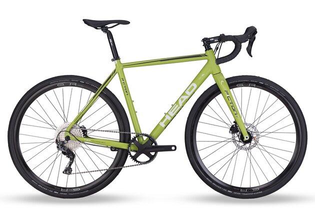 Gravel kolo HEAD Picton 2.0 28" green 2024 Shimano GRX 1x11